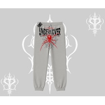 Beyaz Lastikli Eşofman Altı Spider Undercover Gri