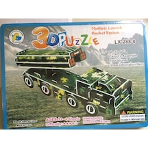 Puzzle Yapboz Eva Sünger 3D