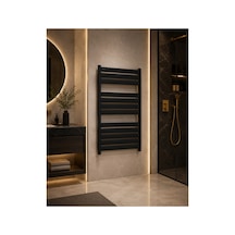 Alüminyum Mat Siyah 50x110 Petsa Slim Havlupan