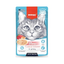Pouch Ton Balıklı Ve Karidesli Yaş Kedi Maması 70gr X 5 Adet