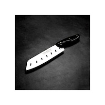 Kölüge: Santoku Şef Bıçağı Geleneksel Japon Tarzı: Kes-doğra-dilimle - Paslanmaz Mutfak Bıçağı Çok Renkli