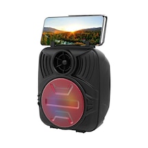 Çeşithane Ls-1027 Kompakt Bluetooth Hoparlör - Entegre Telefon Tutuculu, Rgb Led Işıklı Ve Taşınabil