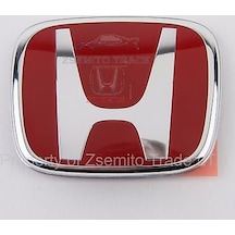 Honda Civic 2010-2011 Fd6 Kırmızı H Arka Bagaj Logosu