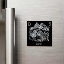 Boron Bor Elementi Buzdolap Magneti 9x9 Cm