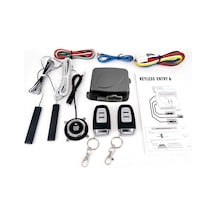 Hallow Araba Suv Anahtarı Anahtarsız Giriş Motor Çalıştırma Siyah 9 Adet