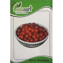 Cherry Domates Tohumu 2 Gr. - 4 Saksı+torf Hediye