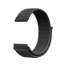 Gpack Haylou Solar Ls05 İle Uyumlu Kordon Kayış Kumaş Cırt Cırtlı 22/crt