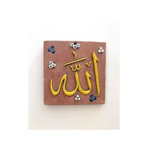Özel Tasarım Seramik Allah C.C Lafzı Tablo