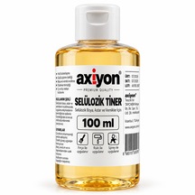Axiyon Selülozik Tiner 100 Ml Boya, Astar Ve Vernik İnceltici