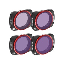 Osmo Pocket 3 İçin 4 Paket Parlak Gün Quickswap Nd/pl Hibrid Filtre Kiti: Zahmetsiz Kurulum, Canlı Renk, Gimbal Uyumluluk Diğer
