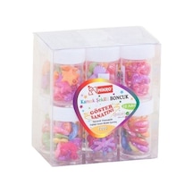 Mikro Boncuk Şekilli Karışık 12li Paket