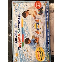 Çocuklar İçin Boyamalı Seccade 6 Renk Keçeli Kalem