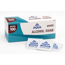Alkollü Mendil Swab %70 Ethyl Alcohol Içerikli 100'lü Kutu