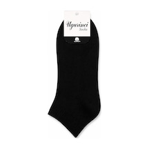 Uğur İnci Cotton Dikişsiz Erkek Çorap Pamuklu, Terletmez, Günlük Konfor Soket Çorap 6 Lı Paket Siyah