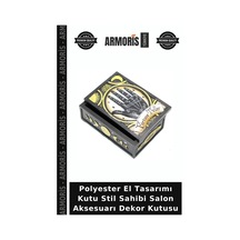Polyester El Tasarımı Kutu Stil Sahibi Salon Aksesuarı Dekor