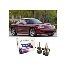 Mazda Mx5 Uzun Far Ampulü Hb3 Duo Yeni Seri Beyaz 1998-2005