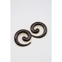 Çelik Küpe 14 K-17565 6 Cm Çok Renkli