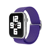 Apple Watch Uyumlu 22mm Kordon - Mor