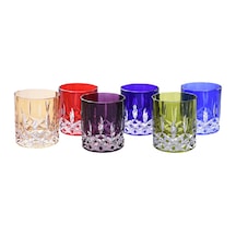 Decorium M03601 Crıstallıne Viski Bardağı 6 Renk