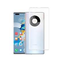 Huawei Mate 40 Pro Kılıf Lüx Şeffaf Silikon -