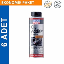 Liqui Moly Oil Additive 200 Ml Mos2'Li Yağ Katkısı 6 Adet 1012