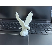 Beyaz Pla 9 Cm Dekoratif Karta Lfigürü Masaüstü Ev Aksesuarı