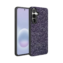 Onegif Samsung Galaxy Uyumlu A37 5g Bright Simli Kapak - Derin Mor Diğer