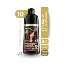 Açık Kahve Light Brown Saç Şampuanı 5.0 300 Ml & Vitamin İçerikli