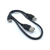 Usb y kablo 70 cm erkek erkek usb y kablo