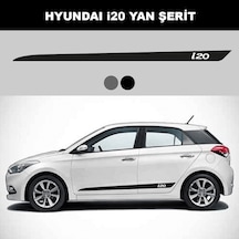 Hyundai I20 - Yan Şerit Folyo Etiket - Set - Emhy1051A
