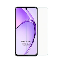 Oppo A3 Nano Glass Cam Ekran Koruyucu A3 İle Uyumlu Ekran Koruyucu - Şeffaf