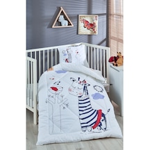Komfort Home V31 %100 Pamuklu Silikon Elyaf Bebek Yorgan Seti