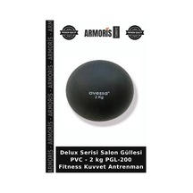Delux Serisi Salon Güllesi Pvc - 2 Kg Pgl-200 Fitness Kuvvet Antrenman