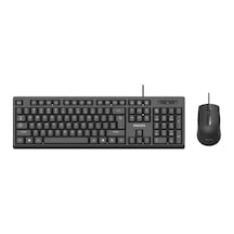 Phılıps Spt6234b, Siyah, Türkçe Q, Usb Kablolu, Klavye Mouse Set Lazer