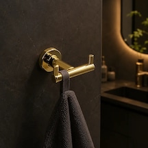 System Hoop İkili Askılık Gold Renk Ba1003 012 Gl Çok Renkli