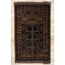 Yörük El Dokuma Yün Halı - Leh1004500135 Kırmızı