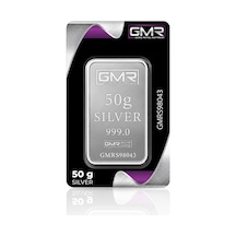 Agakulche 50 Gram 999.0 Ayar Gmr Külçe Gümüş