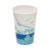 Karton Bardak 12 Oz Hawai Desenli 50 Adet