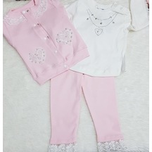 Candysbebe Lüks 3 Parça Bebek Takımı