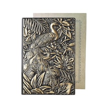 Sert Sırtlı Defter, A5 Astarlı, Vintage Deri Günlük, Kadın Ve Erkekler İçin, Kabartmalı, El Yap