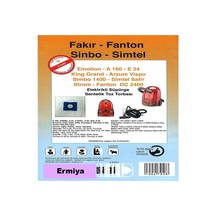 Fantom DC 3000 Sessiz Elektrikli Süpürge 20 Ad Kumaş Toz Torbası