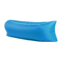 Şişme Şezlong Kanepe Polyester Anti Sızıntı Açık Kamp Plaj - Mavi