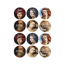 İkonik Tablolar Sticker 12'li
