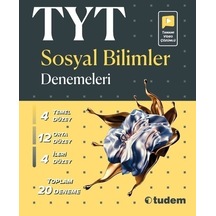 TYT Sosyal Bilimler Denemeleri -  Tudem Yayınları