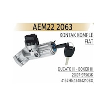 Kontak Anahtar Komple Fiat Ducato 3 Boxer 3 Jumper 3 2006+ 5 Fiş 1348421080 Aem 222063