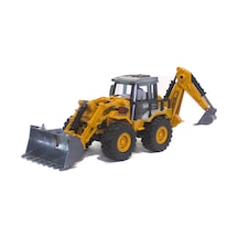 Metal Oyuncak İş Makinası Kepçe Sürtmeli 20 Cm