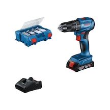 Bosch GSB 185-li Tek Akülü Darbeli Matkap Seti + 82 Parça Uç Seti / 06019K3122