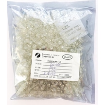 4.8Mm Bacaklı Beyaz Mantar Led Diyot - Hongli Marka - 1000 Adet