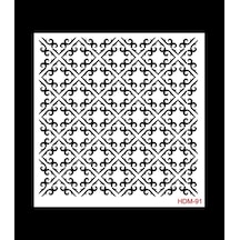 Hdm91 Cadence Home Dekor Stencil 25X25