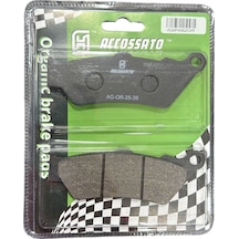 Accossato Organik Fren Balatası Agpa920or Bmw F650 800 Gs K 1600 Aprılıa 650 Pegaso Cfmoto Nk400 Nk650 Mt650 106 209/2